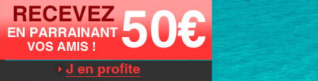 Recevez 50 en parrainant vos amis ! 