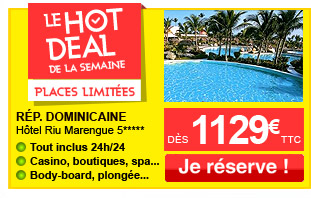 LE HOT DEAL DE LA SEMAINE
