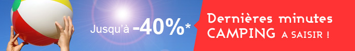 Camping - Promo jusqu'à -40% !