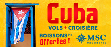 Boissons offertes à Cuba !