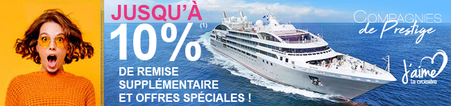 J'aime la croisière avec les compagnies de prestige