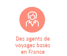 Des agents de voyages basés en France